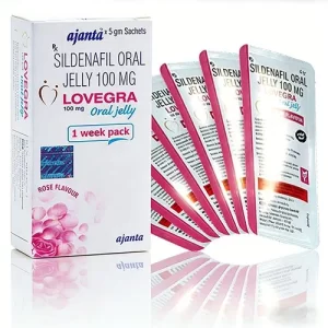 女用果凍偉哥 LOVEGRA Oral Jelly 粉紅色果凍 玫瑰果凍 增加愉悅感 增加敏感度 香港現貨正品